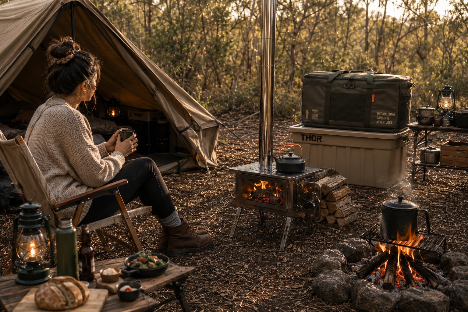 Best Camping Fire Stoves Australia (2026 Guide) | Hot Tent & Winter Camping