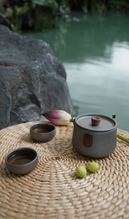 FIREMAPLE Titanium Tea set