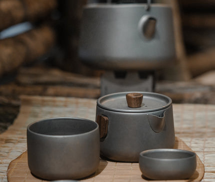 FIREMAPLE Titanium Tea set