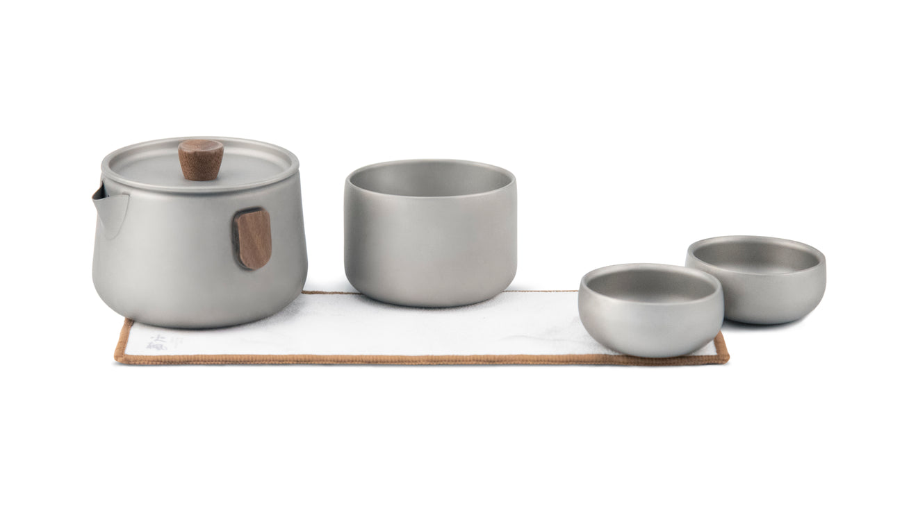 FIREMAPLE Titanium Tea set