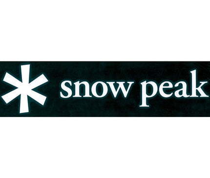 SNOW PEAK Logo Sticker