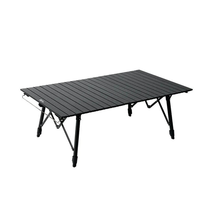 Aluminum Roll Table (Height adjustable) Outdoor Furniture CosyCamp Black M-Size 