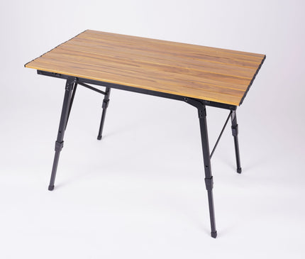 Aluminum Roll Table (Height adjustable) Outdoor Furniture CosyCamp Black M-Size 