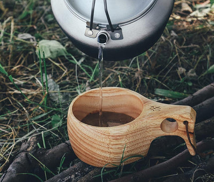 FIREMAPLE Ancest Bushcraft Wooden Cup