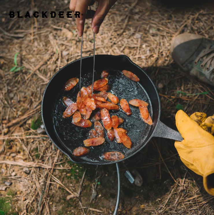 BLACKDEER Cast Iron Frying Pan - CosyCamp