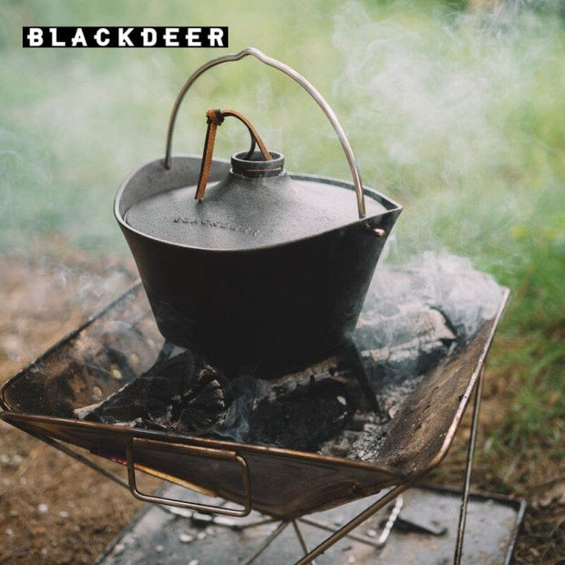 BLACKDEER Cast Iron Soup Pot Set - CosyCamp