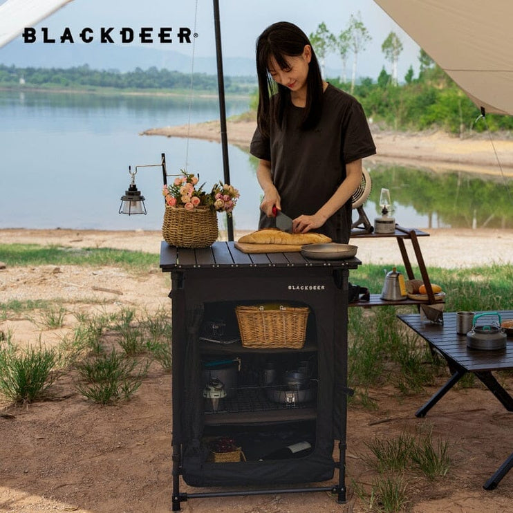 BLACKDEER Foldable Storage Table - CosyCamp