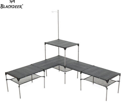 BLACKDEER Geometric Folding Table - CosyCamp