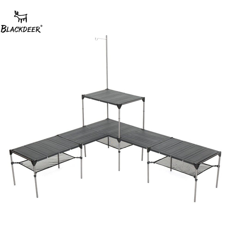 BLACKDEER Geometric Folding Table - CosyCamp