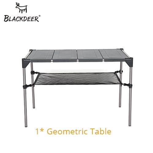 BLACKDEER Geometric Folding Table - CosyCamp