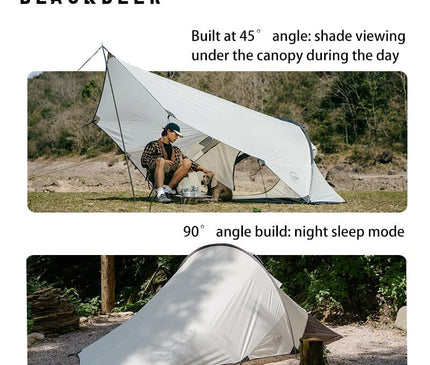 BLACKDEER Lightboat Backpacking Tent - CosyCamp