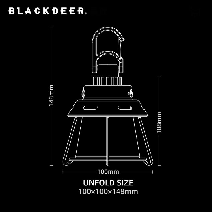 BLACKDEER Lotus Camping Lamp - CosyCamp