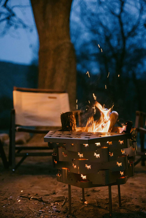 BLACKDEER Lu Stainless Steel Fire Pit Stove BlackDeer