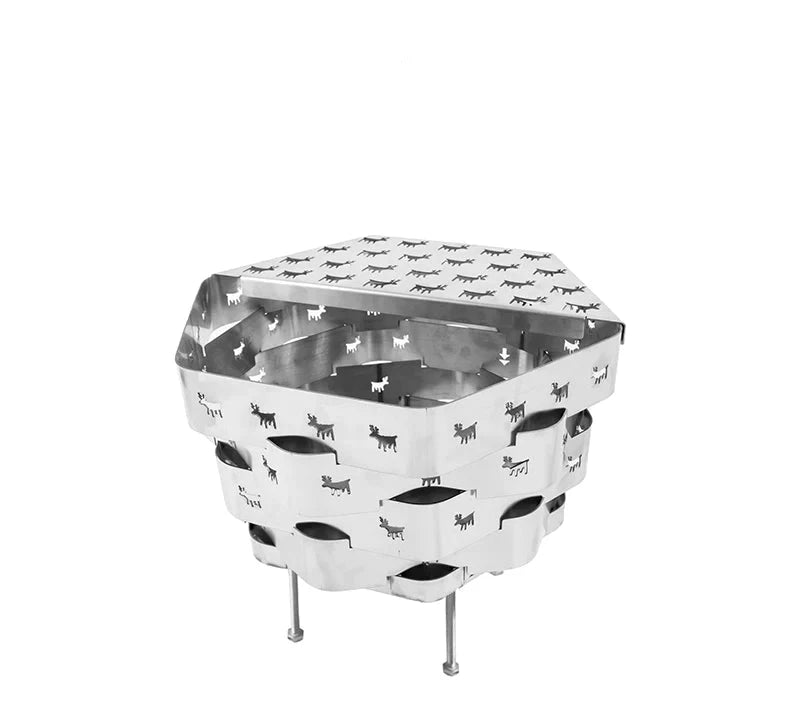 BLACKDEER Lu Stainless Steel Fire Pit Stove BlackDeer