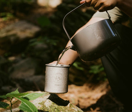 BLACKDEER Titanium Kettle 1.2L Cookware BlackDeer 