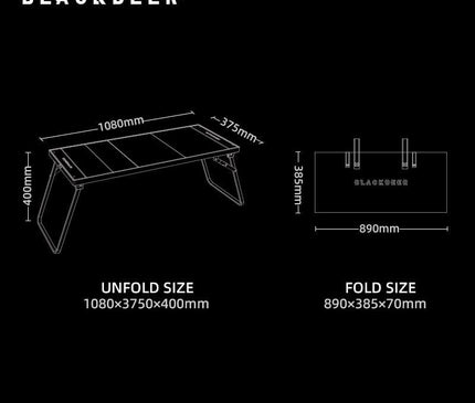 BLACKDEER Traveler Modular Combination Desk - CosyCamp