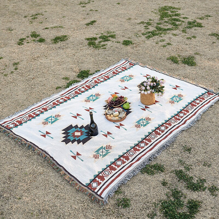 Bohemian Style Picnic Mat Blanket CosyCamp Sucre 90*180 