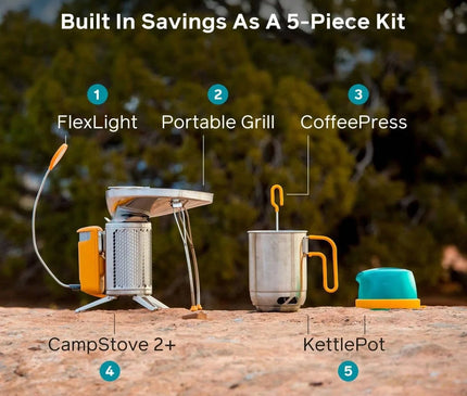 BOILITE Campstove Complete Kit stove Biolite 