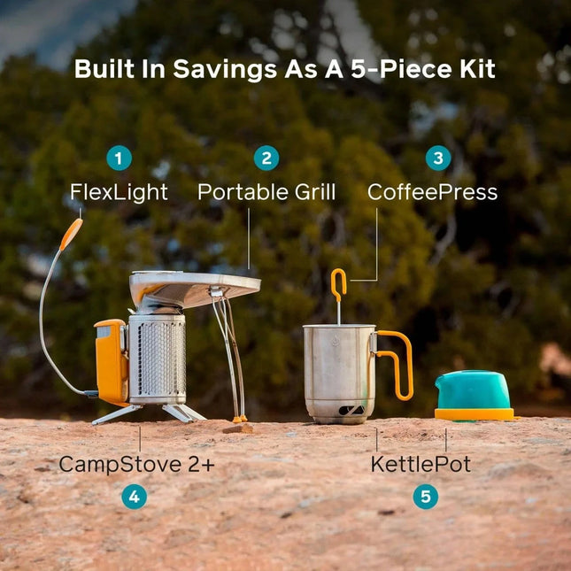 BOILITE Campstove Complete Kit stove Biolite 