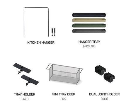 BUENOFE IGT Kitchen Hanger System Camp Kitchen Hanger BUENOFE 
