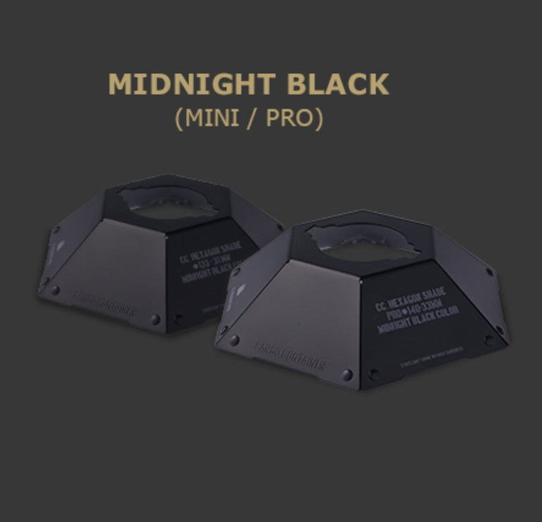 CARGO Dual Light Hexagon Shade (Mini/Pro) Light Cargo Black Mini 