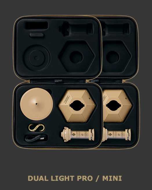 CARGO Dual Light Package Mini/Pro Light Cargo Beige Mini 