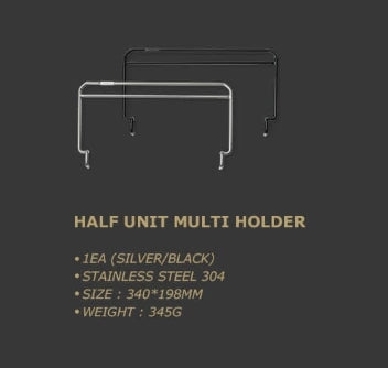 CARGO IGT Accessory IGT accessory Cargo Sliver HALF UNIT MULTI HOLDER 