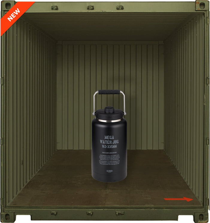 CARGO Mega water jug mug Cargo Black Jug 