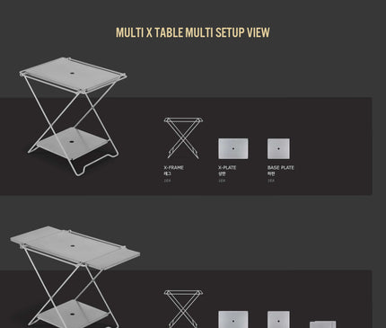 CARGO Module X Table Camping table Cargo 