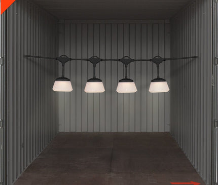 CARGO Shine String Light 7 Light Cargo Black 