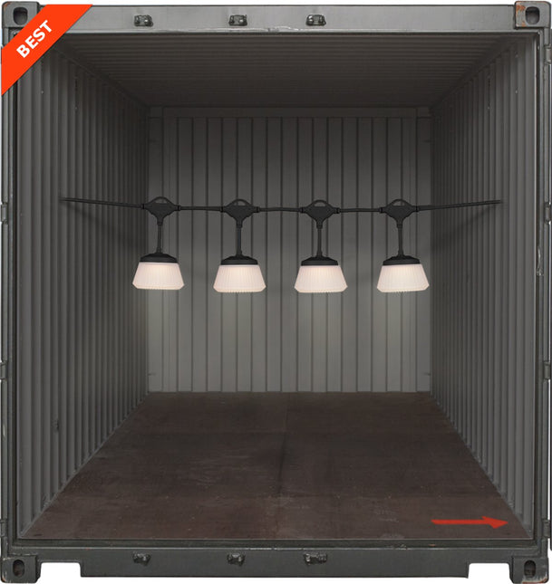 CARGO Shine String Light 7 Light Cargo Black 