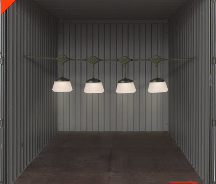 CARGO Shine String Light 7 Light Cargo Olive 