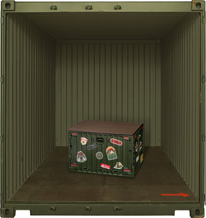 CARGO Signature Folding Box Storage Cargo Olive 