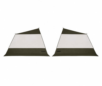CARGO Square-X Tent – TPU Window Tent Accessory Cargo Olive TPU Window right side 