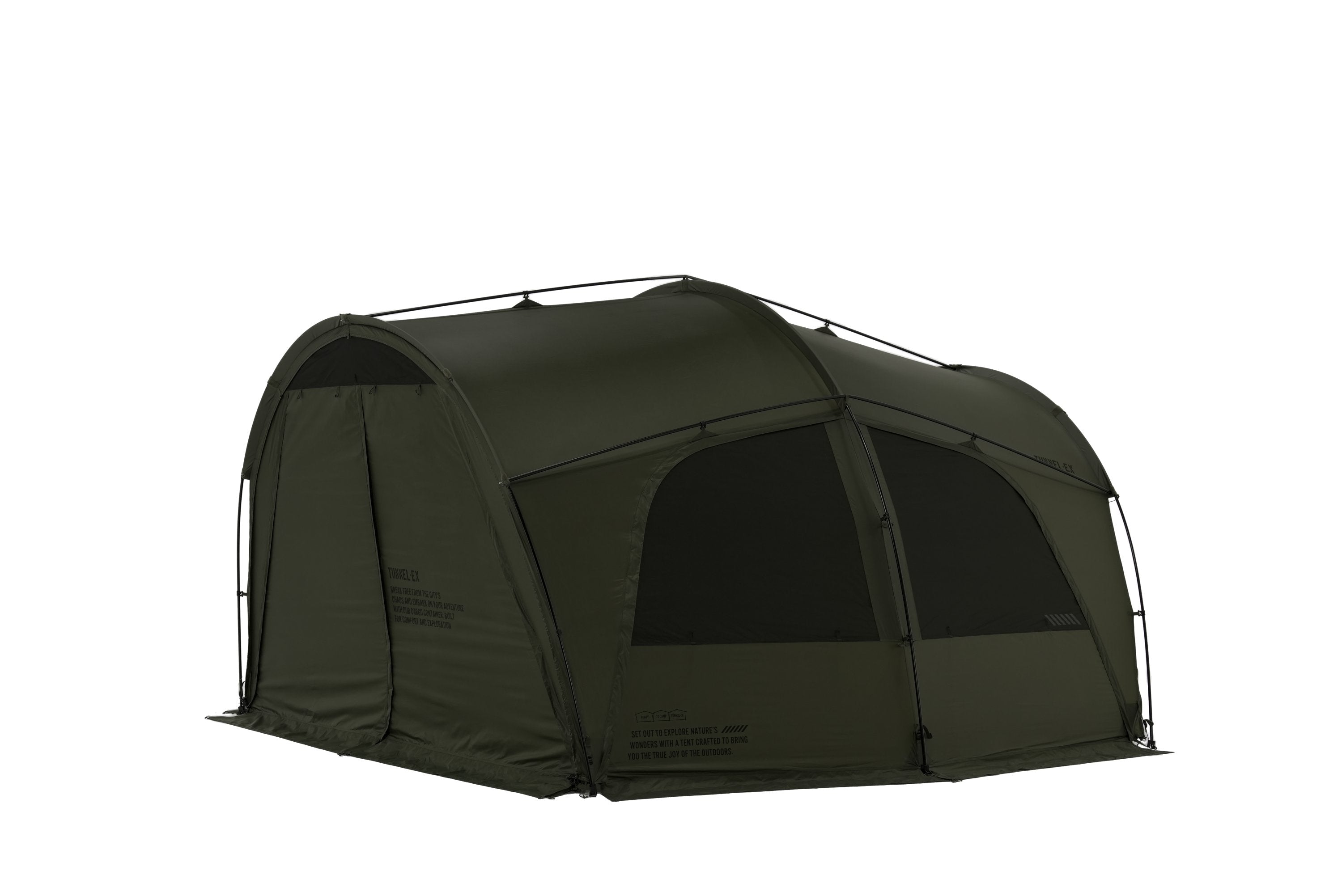 helinox tunnel tent Cargo Container TUNNEL‑EX – Hybrid Tunnel-Style Shelter (2–4 Person) with DAC MX Poles & Dual Entrances – CosyCamp