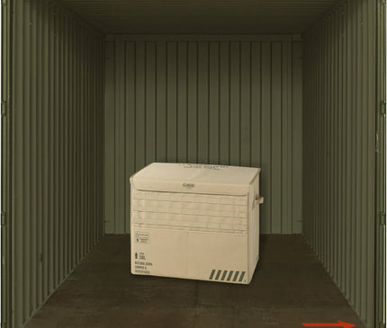 CARGO Twin Trash Box Storage Cargo Beige 