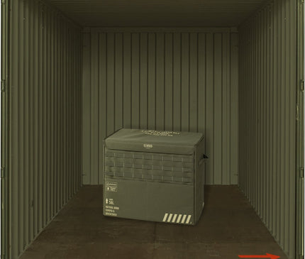 CARGO Twin Trash Box Storage Cargo Green 