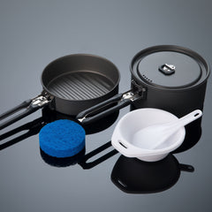 FIRE MAPLE FEAST Cookware Set 1 Stove FireMaple Black 