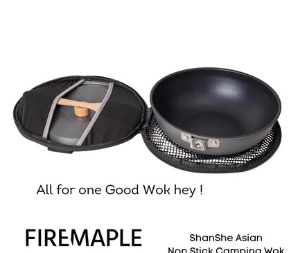 FIREMAPLE Aluminum Wok Cookware FireMaple 