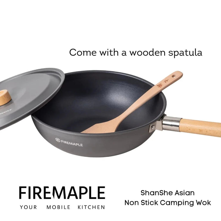 FIREMAPLE Aluminum Wok Cookware FireMaple 