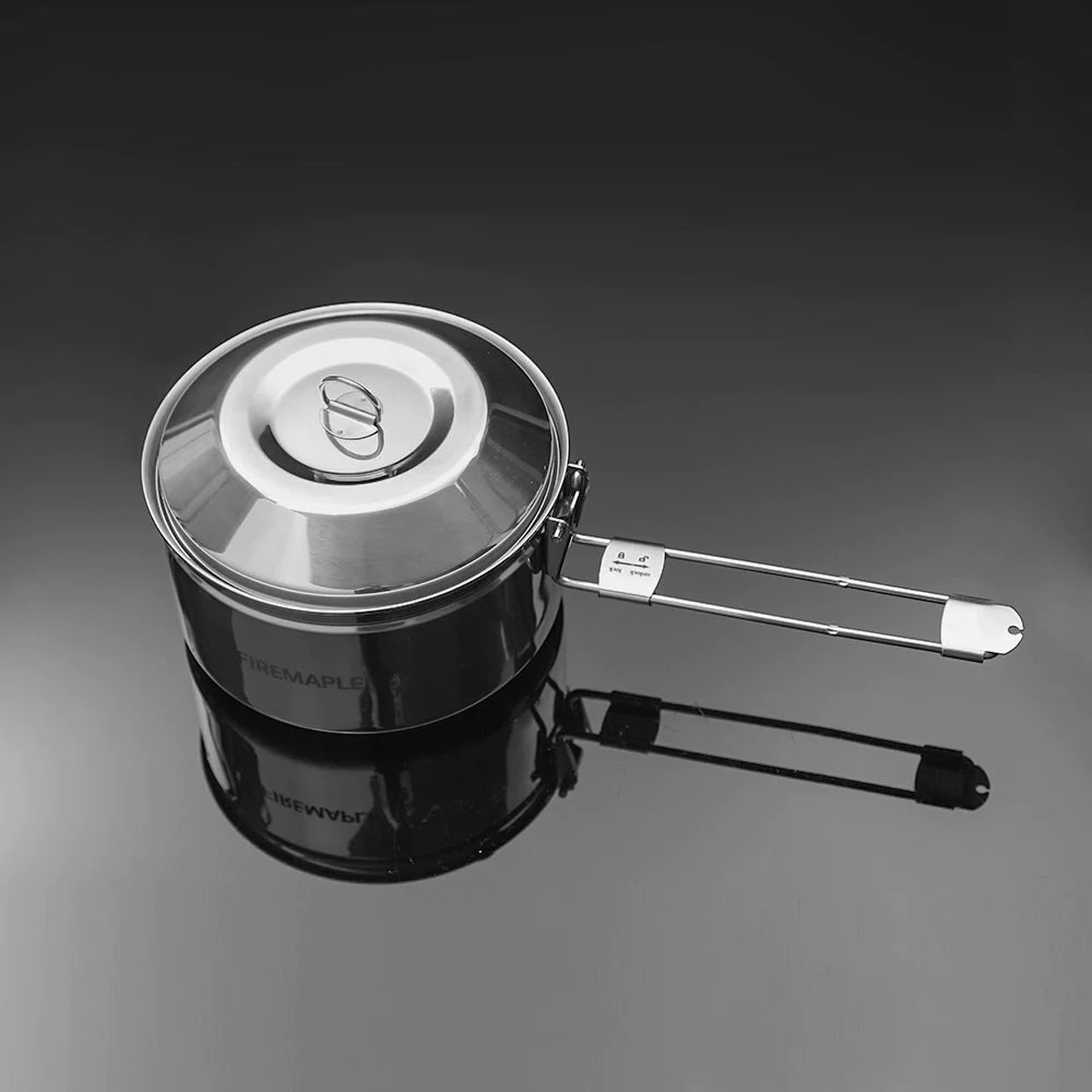 FIREMAPLE Antarcti stainless steel kettle & pot set Cookware FireMaple Pot Only  