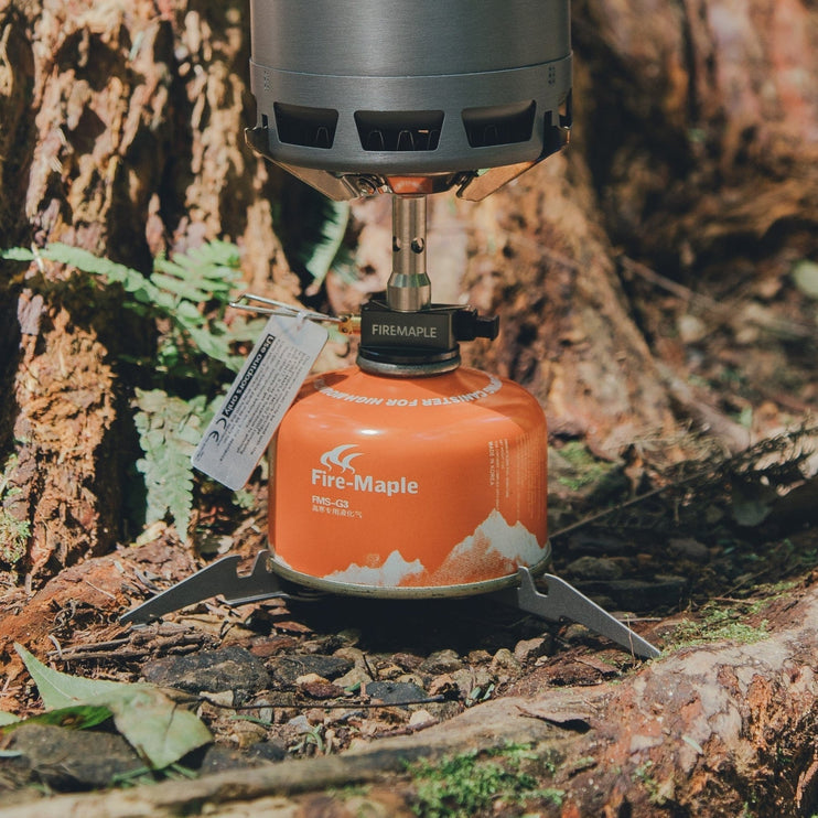 FIREMAPLE Ash Gas Canister Stand Accessory FireMaple