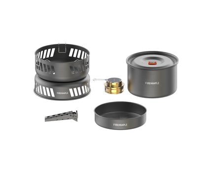 FIREMAPLE Cooking Kit W/alcohol Burner Stove FireMaple 