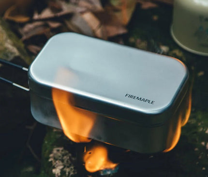 FIREMAPLE Frost 0.8L Aluminium Lunch box Tableware FireMaple 