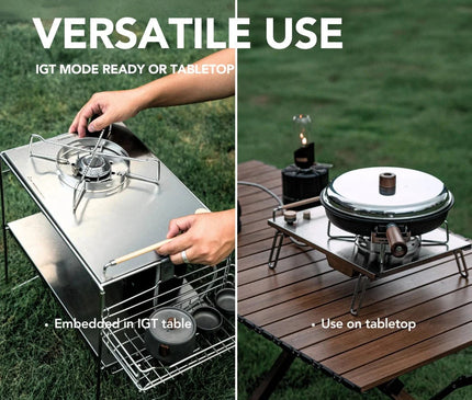 FIREMAPLE GeoHeat Desktop IGT Foldable Stove Stove FireMaple 