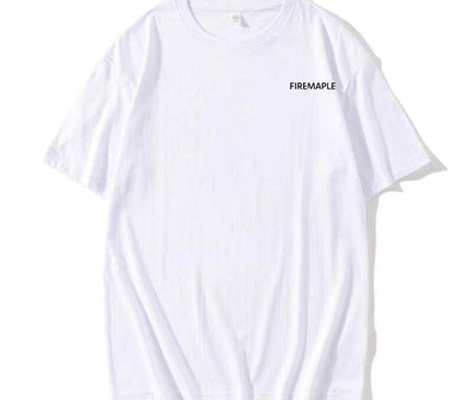 FIREMAPLE Logo T-Shirt T-shirt FireMaple Large White 