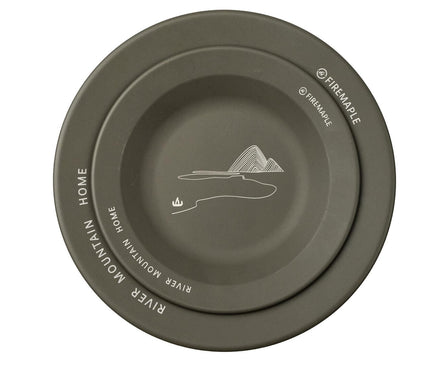 FIREMAPLE Mountain Home Plate Tableware FireMaple 