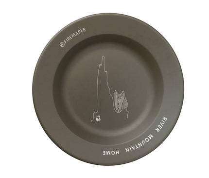 FIREMAPLE Mountain Home Plate Tableware FireMaple 