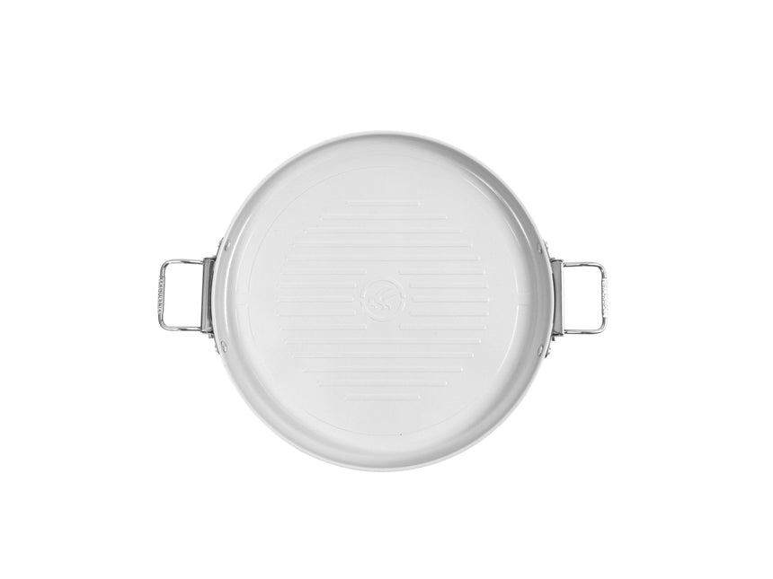 FIREMAPLE Non-Stick Griddle Pan Cookware FireMaple White 