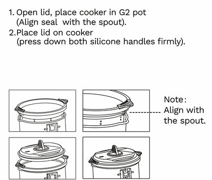 FIREMAPLE Petrel G2 Rice Cooker Insert 400ml Cookware FireMaple 